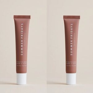 New Summer Fridays BUNDLE Lip Butter Balm Vanilla Beige